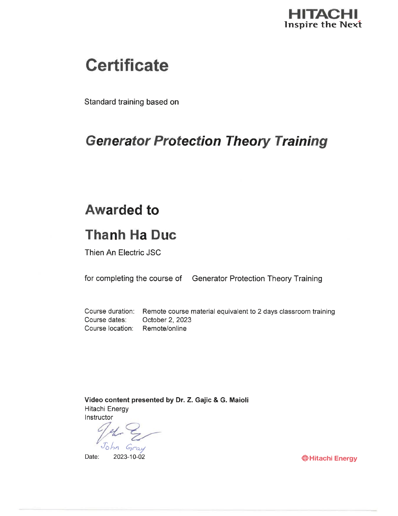 Certificate Cá nhân-09