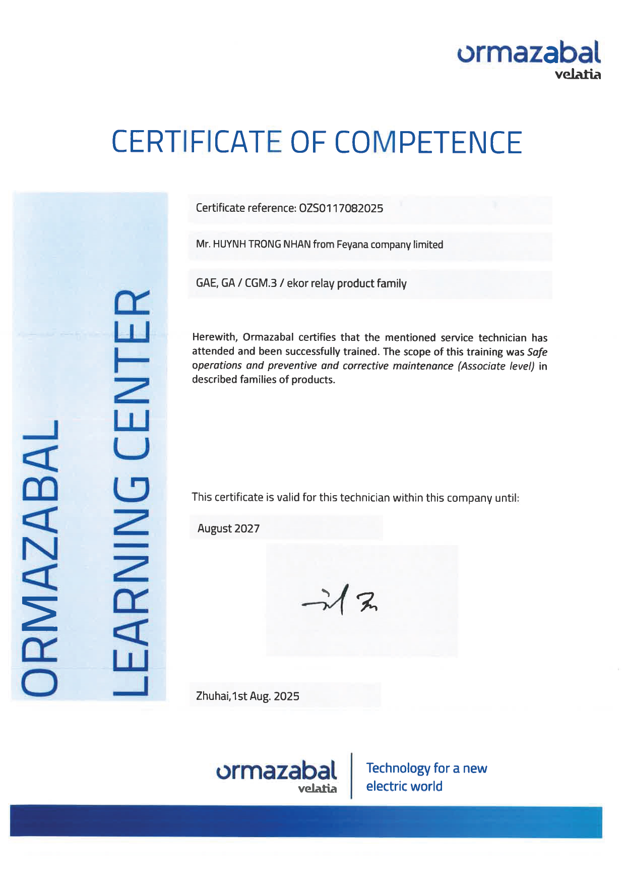 Certificate Cá nhân-12