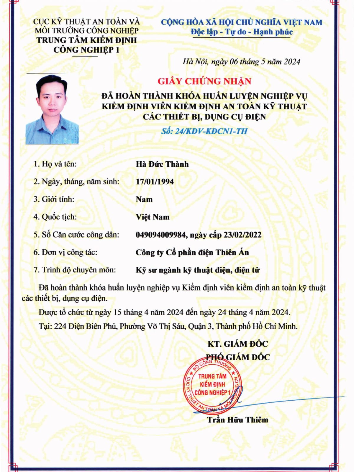 Certificate Cá nhân-05